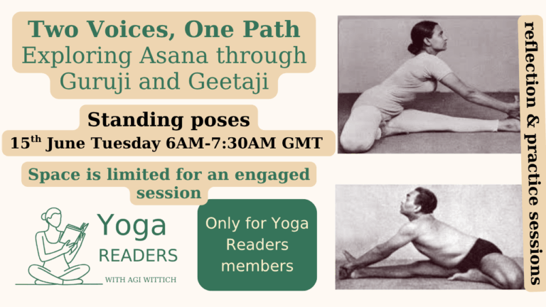 "two voices, one path" session 1 standing poses