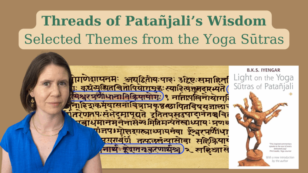 Threads of Patanajli's wisdom online course