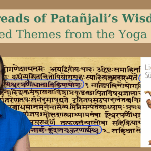 Threads of Patanajli's wisdom online course